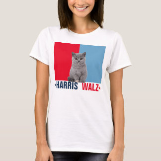 Camiseta Harris Walz 2024 Obviamente Azul Rojo