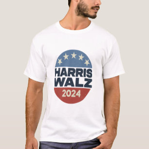 CAMISETA HARRIS WALZ 2024 VOTACIÓN POR KAMALA HARRIS TIM WA
