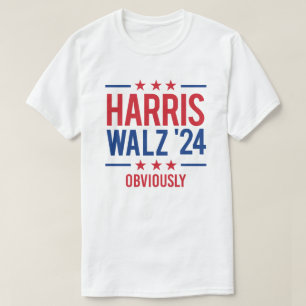 Camiseta Harris Walz '24 - Obviamente