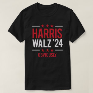 Camiseta Harris Walz '24 - Obviamente