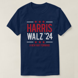 Camiseta Harris Walz '24 - Una nueva forma de avanzar