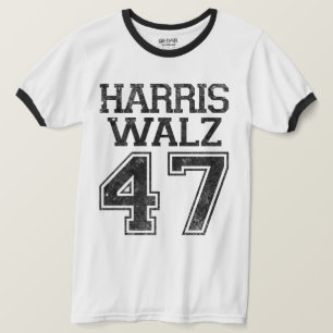 Camiseta Harris Walz 47th President Vintage