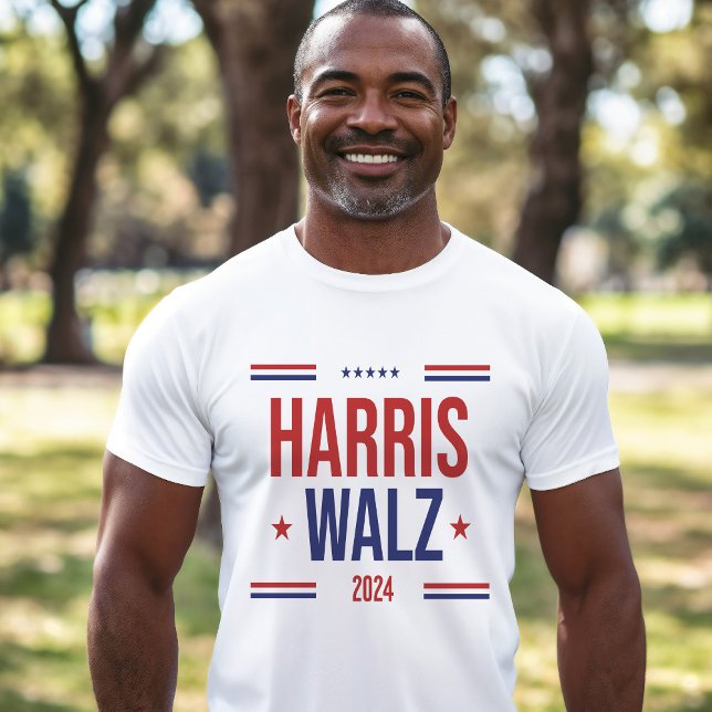 Camiseta Harris Walz a favor de las elecciones democráticas (Harris Walz Supporter Democratic Election T-Shirt)