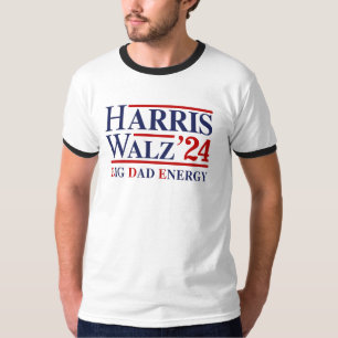Camiseta Harris Walz Big Dad Energy