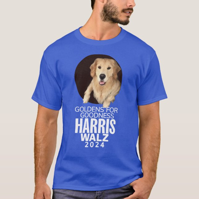 Camiseta Harris/Walz Goldens for Goodness tee (Anverso)