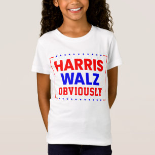 Camiseta Harris Walz obviamente Kamala Harris por el presid