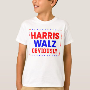 Camiseta Harris Walz obviamente Kamala Harris por el presid