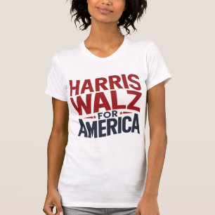 Camiseta harris walz para américa