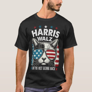 Camiseta Harris Walz Waltz 2024 No nos vamos de vuelta dive
