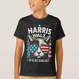 Camiseta Harris Walz Waltz 2024 No nos vamos de vuelta dive