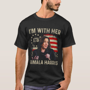 Camiseta Harris We The People I'm With Her Flag (Harris, so