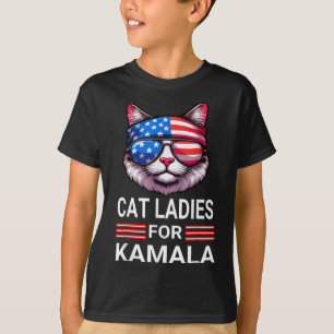 Camiseta Harris Wheimer 2024 Gato Divertido Elección Kamala