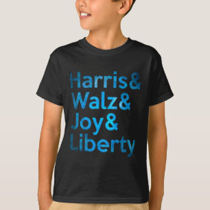 Camiseta Harris Wheimer Joy Liberty - Harris Waltz 2024 Ret