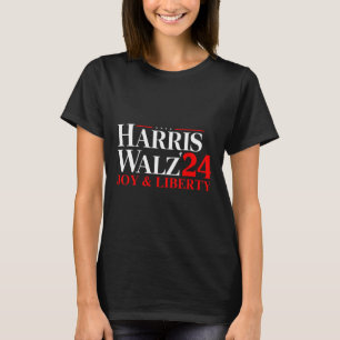 Camiseta Harris Wheimer Waltz 2024 Harris W Joy Liberty 1