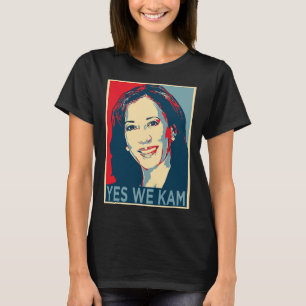 Camiseta Harris Yes We Kam 2024 Campaña Política Electoral