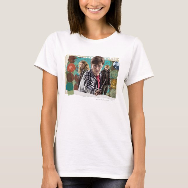 Camiseta Harry, Hermione y Ron 1 (Anverso)