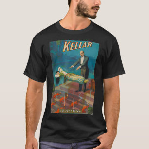 Camiseta Harry Kellar Levitation Magic Trick 