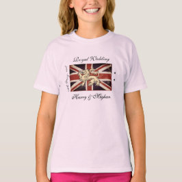 Camiseta Harry Meghan Royal Boda Kids T-Shirt