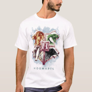 Camiseta Harry Potter   acuarela Escudo HOGWARTS™