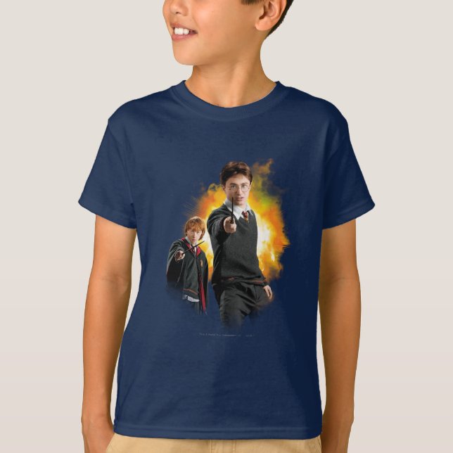 Camiseta Harry Potter and Ron Weasely (Anverso)