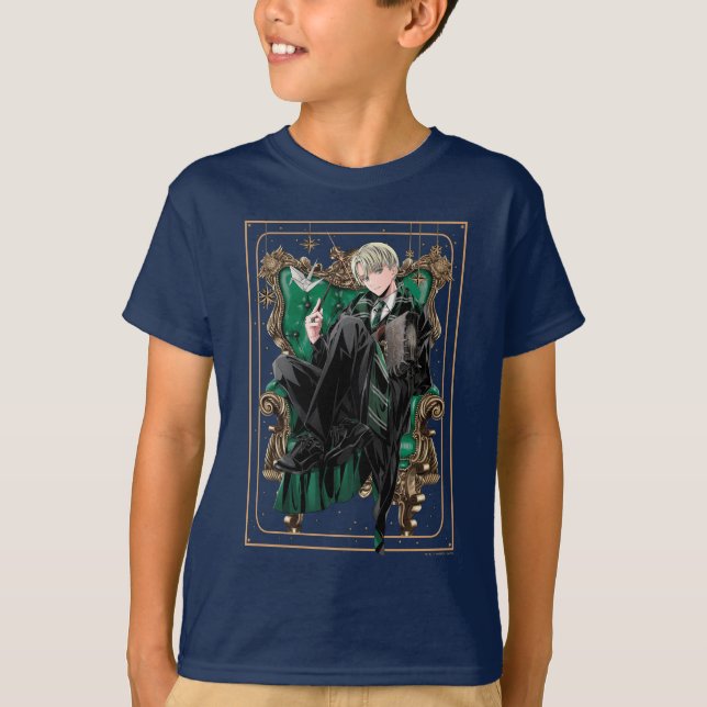 Camiseta HARRY POTTER™ | Asiento de Anime Draco Malfoy (Anverso)