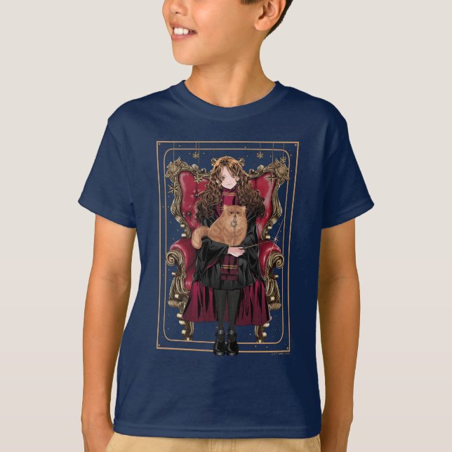 Camiseta HARRY POTTER™ | Asiento de Anime Hermione Granger (Anverso)