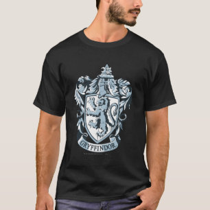 Camiseta Harry Potter Azul Escudo Gryffindor