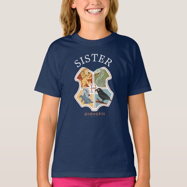 Camiseta Harry Potter Baby Shower | Hermana Que Debe Ser (Anverso)