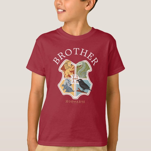 Camiseta Harry Potter Baby Shower | Hermano (Anverso)