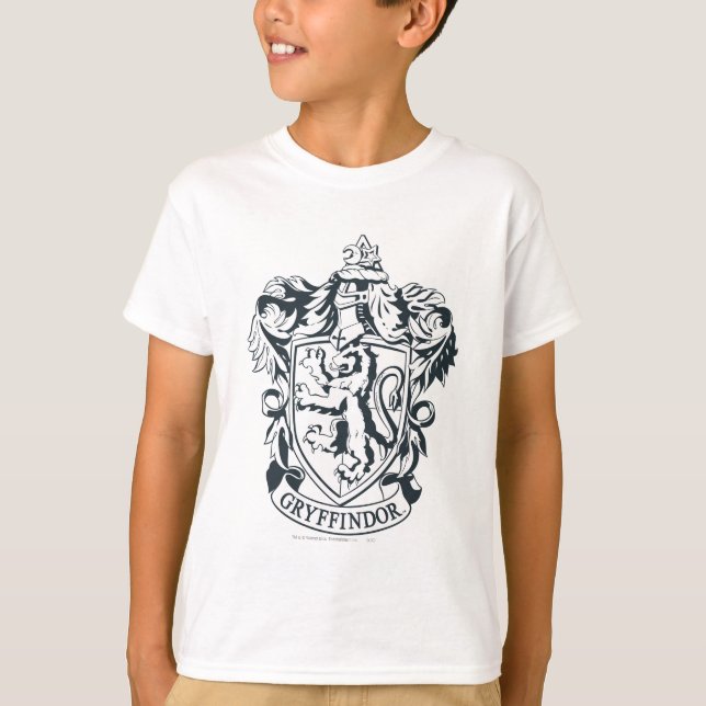 Camiseta Harry Potter | Boceto de plantilla de Gryffindor (Anverso)