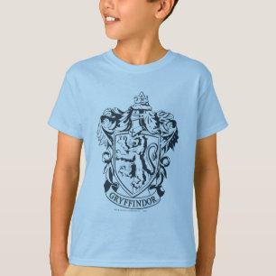 Camiseta Harry Potter Boceto de plantilla de Gryffindor