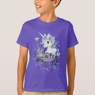 Camiseta Harry Potter   Bosque Prohibido Unicornio Gráfico