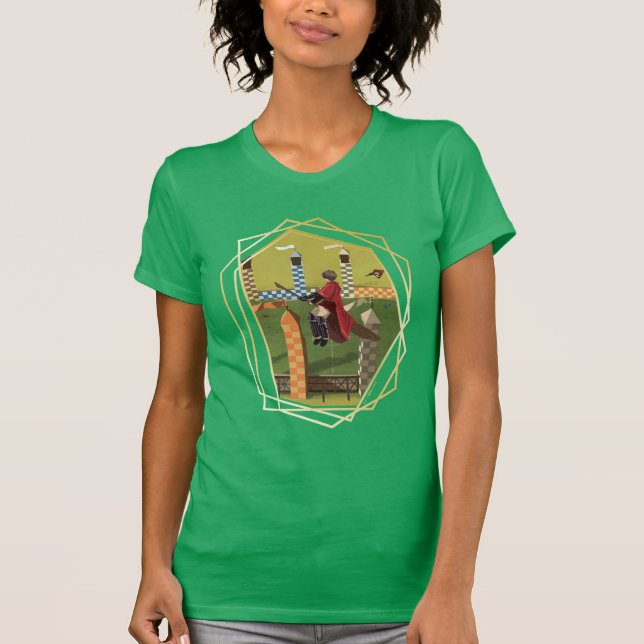 Camiseta HARRY POTTER™ busca la bruja dorada (Anverso)