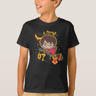 Camiseta Harry Potter buscador de Quidditch de dibujos anim