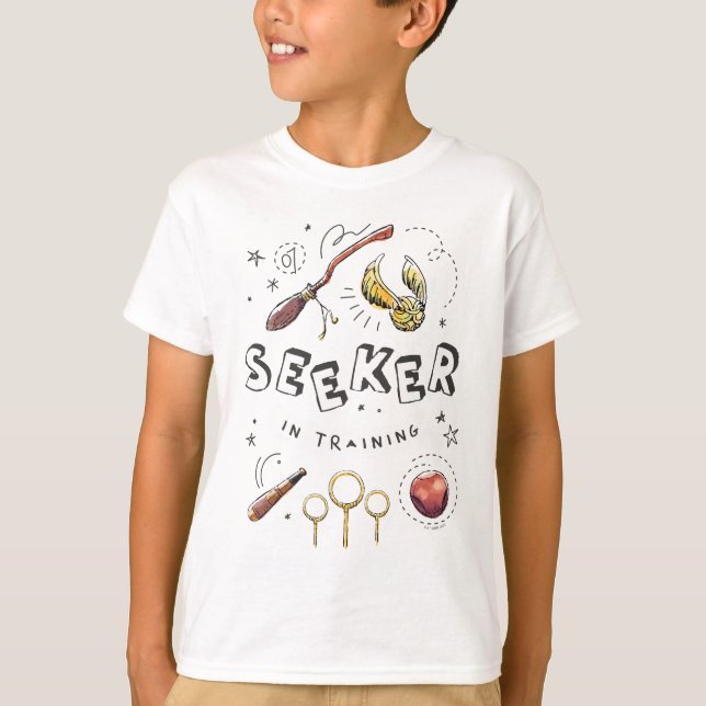 Camiseta HARRY POTTER™ | Buscador en Entrenamiento (Anverso)