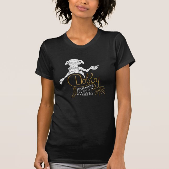 Camiseta Harry Potter | Dobby No Tiene Dueño (Anverso)