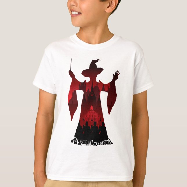 Camiseta Harry Potter| Ejército de la Estatua del Profesor  (Anverso)