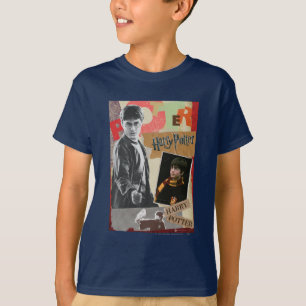 Camiseta Harry Potter Entonces y Ahora