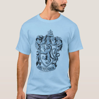Camiseta Harry Potter | Escudo de Gryffindor Azul