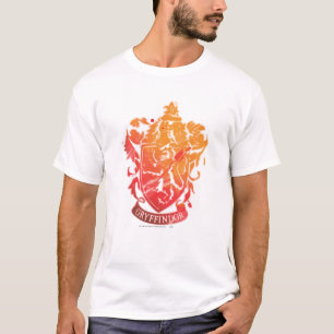 Camiseta Harry Potter   Escudo de Gryffindor - Salpicado