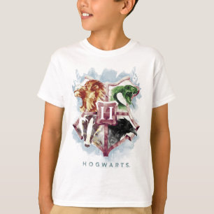 Camiseta Harry Potter   Escudo de HOGWARTS™ Acuarela