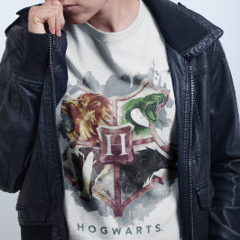 Camiseta Harry Potter | Escudo de HOGWARTS™ Acuarela
