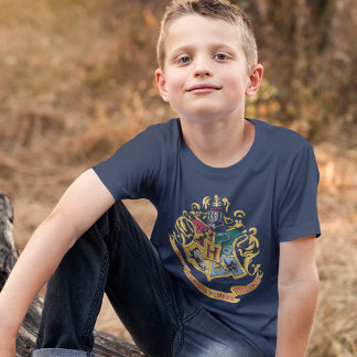 Camiseta Harry Potter | Escudo de Hogwarts - Color Completo