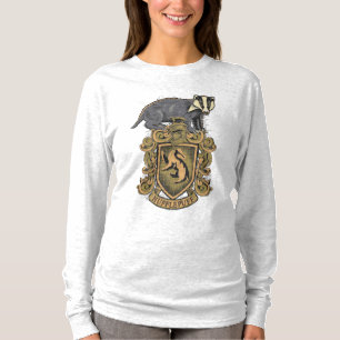 Camiseta Harry Potter   Escudo de Hufflepuff con Tejón