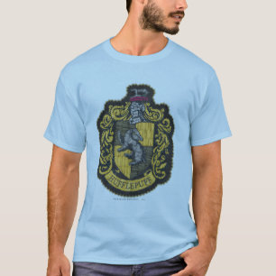 Camiseta Harry Potter Escudo de Hufflepuff Parche