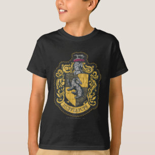 Camiseta Harry Potter   Escudo de Hufflepuff Parche