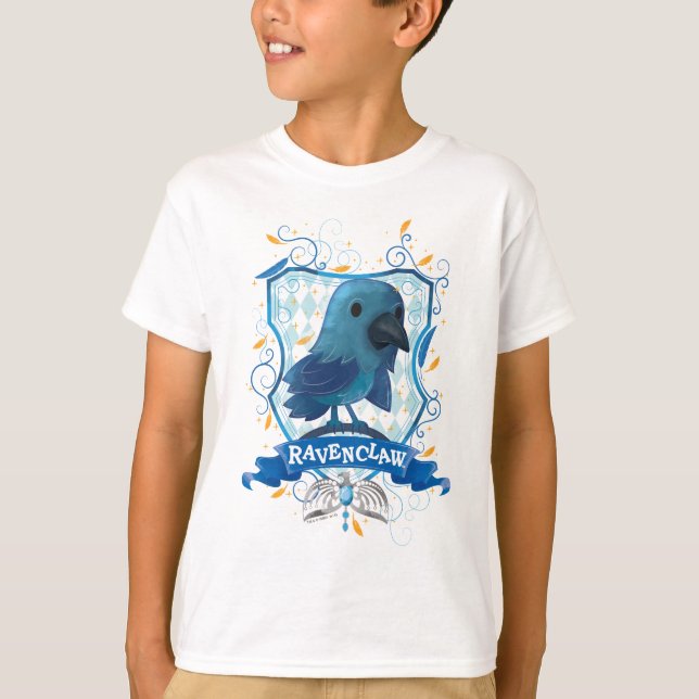 Camiseta Harry Potter | Escudo de RAVENCLAW™ encantador (Anverso)