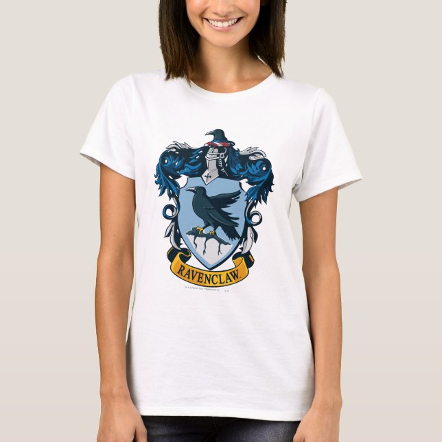 Camiseta Harry Potter  | Escudo de Ravenclaw Gótico (Anverso)
