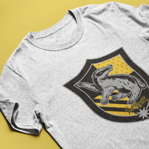 Camiseta Harry Potter   Escudo del Orgullo de la Casa Huffl