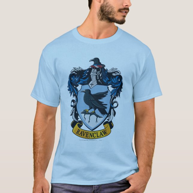 Camiseta Harry Potter  | Escudo Gótico de Ravenclaw (Anverso)